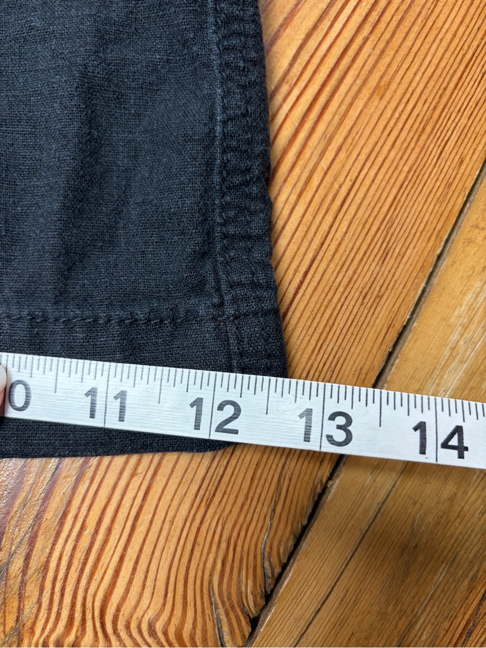 Briggs women’s linen blend black pants - Picture 4 of 6